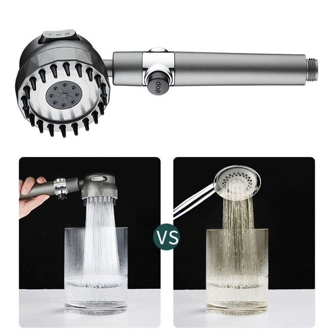 Pommeau de douche à filtre, réglable, 4 modes