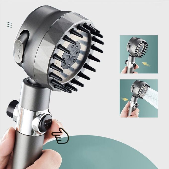 Pommeau de douche à filtre, réglable, 4 modes