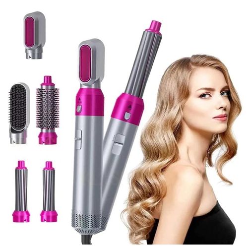Brosse à cheveux 5 en 1, à air Chaud Haut