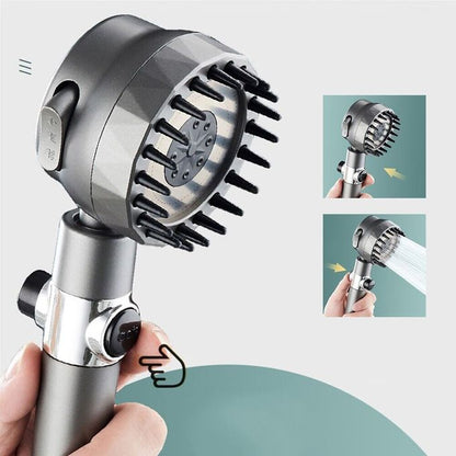 Pommeau de douche à filtre, réglable, 4 modes