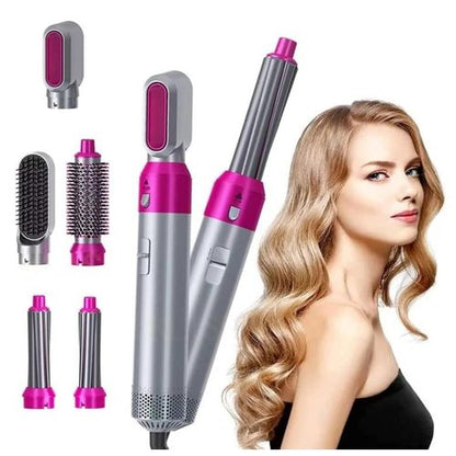 Brosse à cheveux 5 en 1, à air Chaud Haut