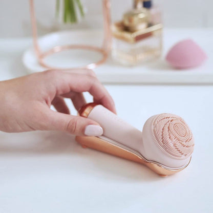 Brosse faciale électrique, massage et nettoyage