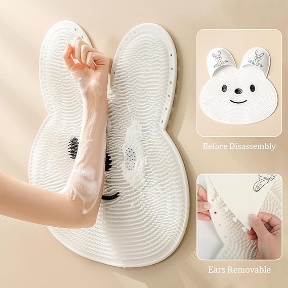 Tapis de Massage des Pieds en Silicone Lapin