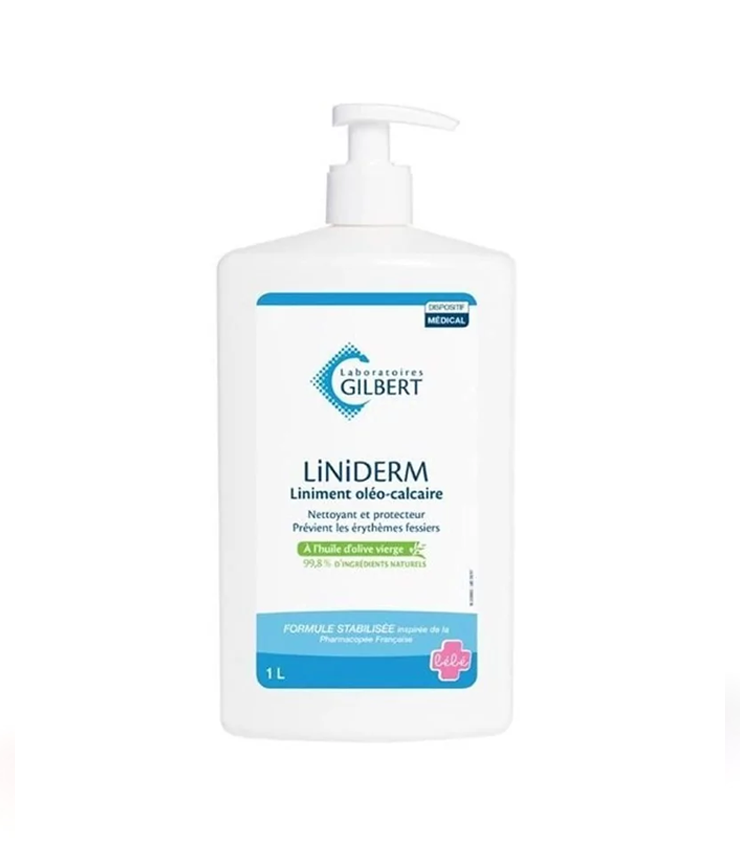 Gilbert Liniderm liniment pompe 1L  Oléo-Calcaire