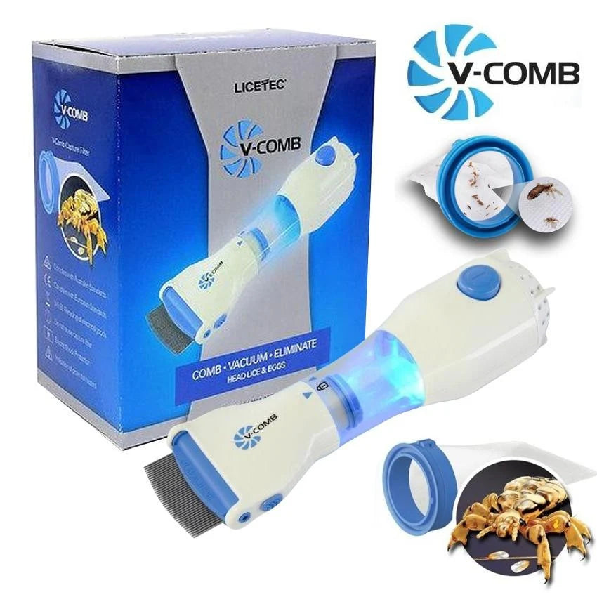 Brosse Peigne pour éliminer les poux v-com