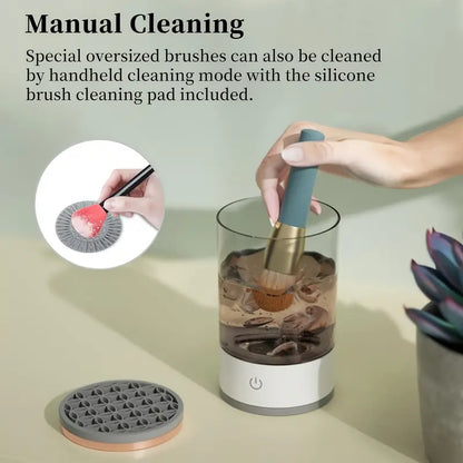 Nettoyeur Automatique De Pinceaux De Maquillage