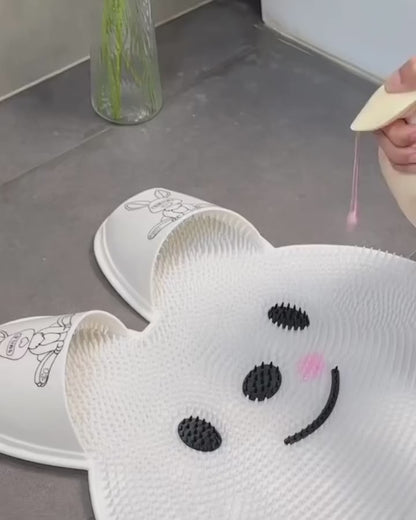 Tapis de Massage des Pieds en Silicone Lapin